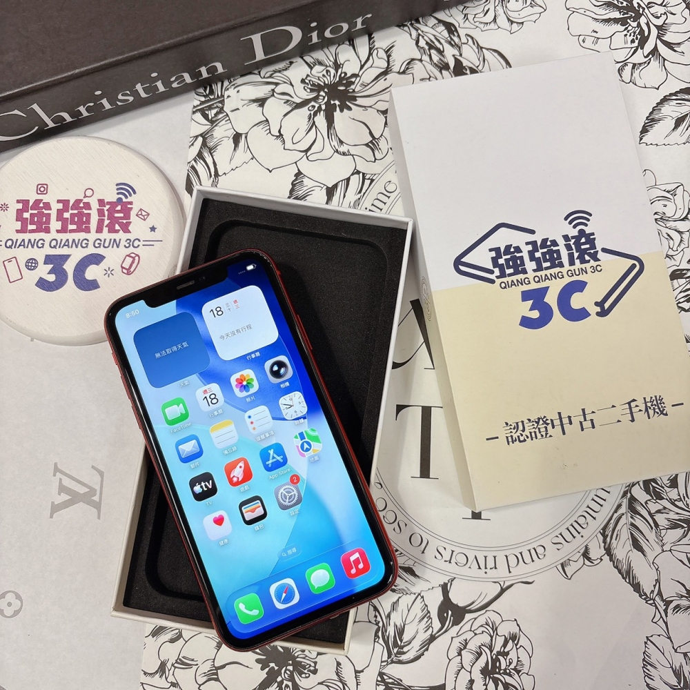 二手 iPhone11 128G 紅色*13279（店家保固）