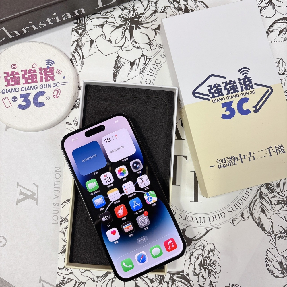 二手 iPhone14Pro 128G 黑色*15648（店家保固）