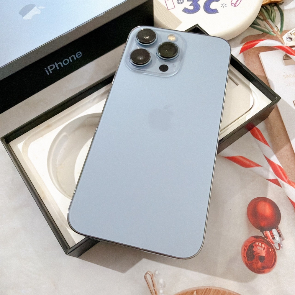 善化-二手 iPhone13 Pro 128G 藍色 #05971（店家保固365天）
