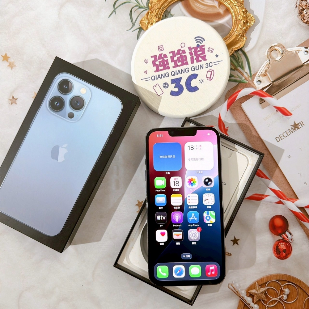 善化-二手 iPhone13 Pro 128G 藍色 #05971（店家保固365天）