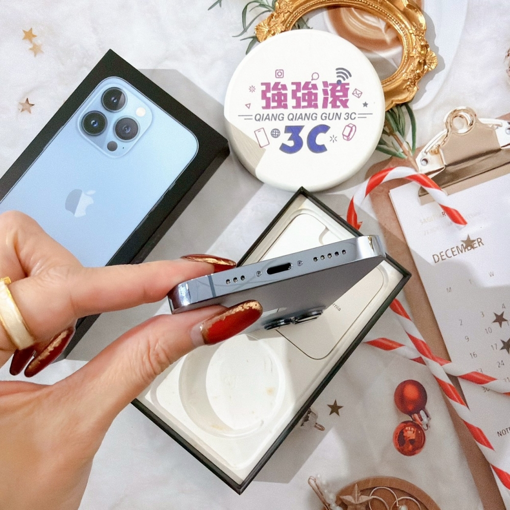 善化-二手 iPhone13 Pro 128G 藍色 #05971（店家保固365天）