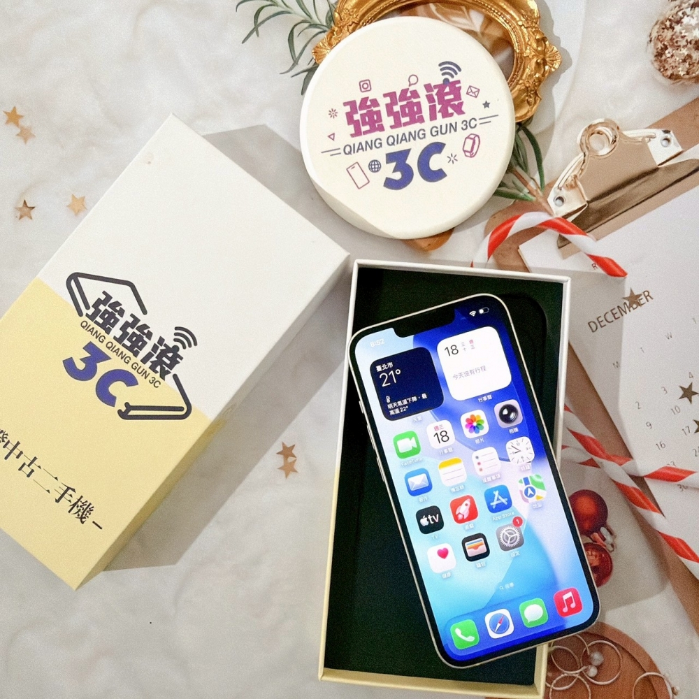 善化-二手 iPhone14 256G 白色 #37264（店家保固365天）