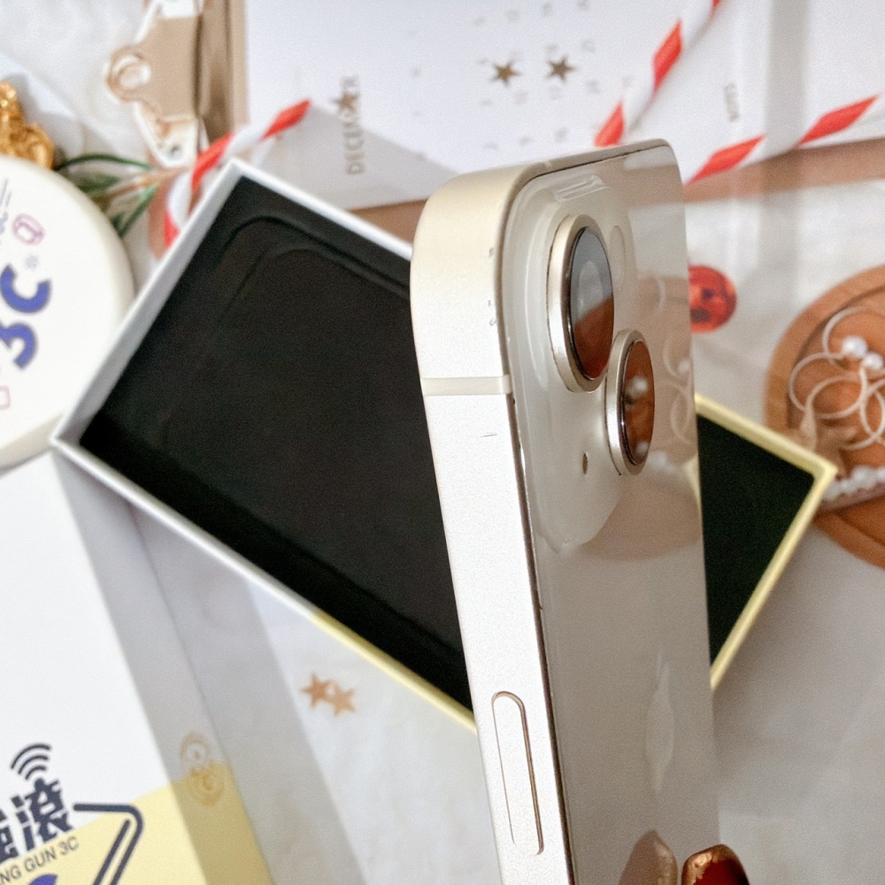 善化-二手 iPhone14 256G 白色 #37264（店家保固365天）