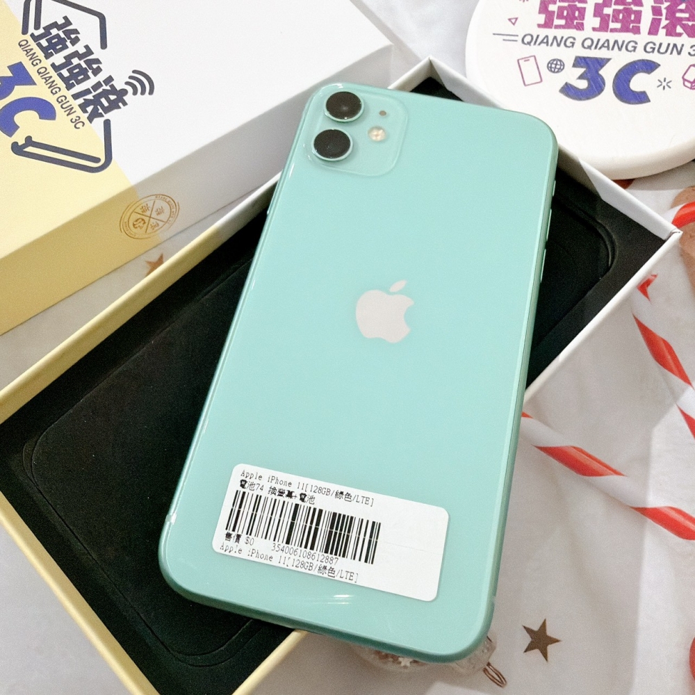 善化-二手iPhone11 128G 綠色*12887（店家保固）