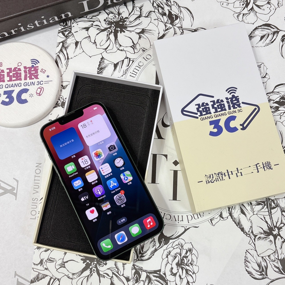 二手 iPhone13 128G 綠色*47081（店家保固）