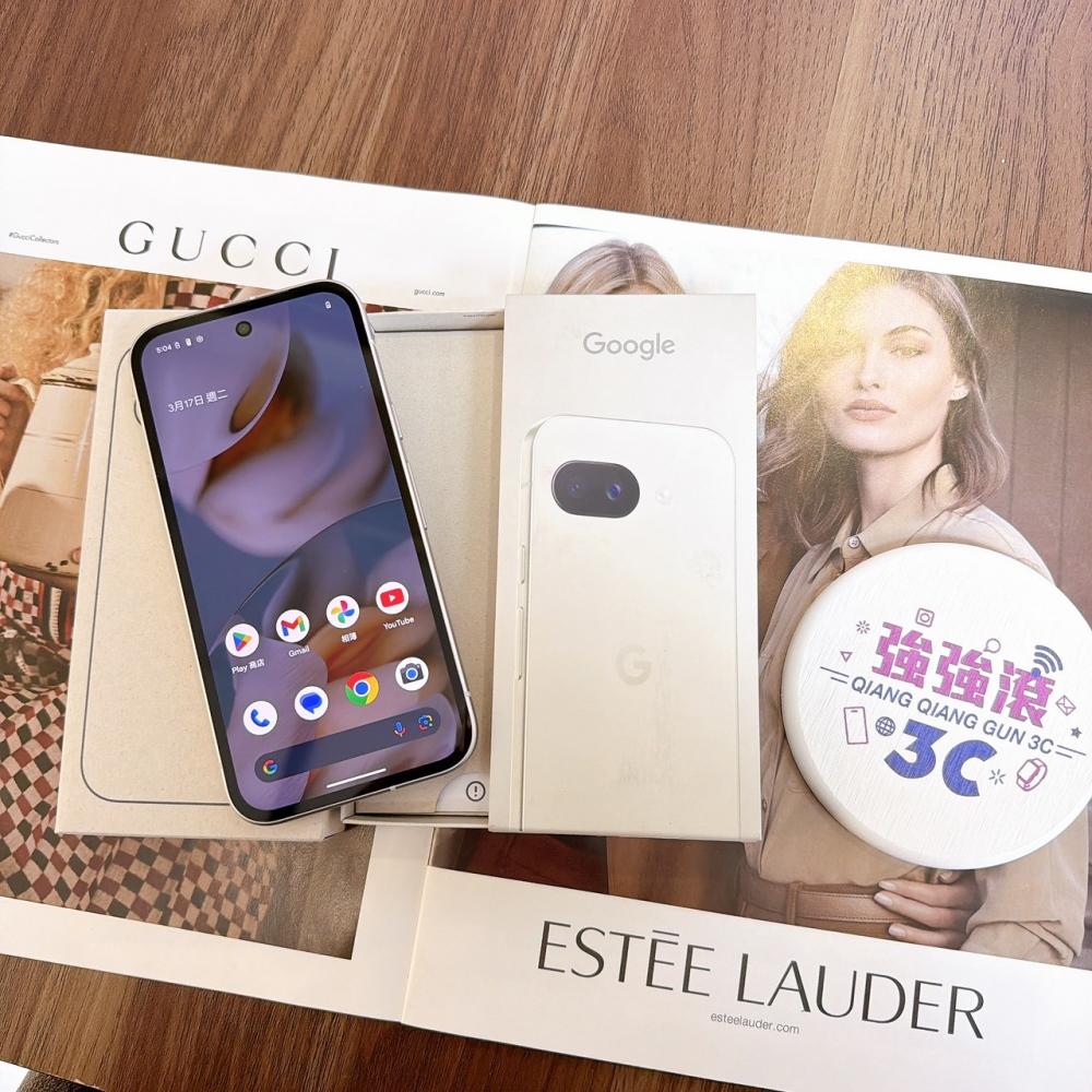 鹽行-二手 Goole pixel 9a 128G 米色#94561 （原廠保內）