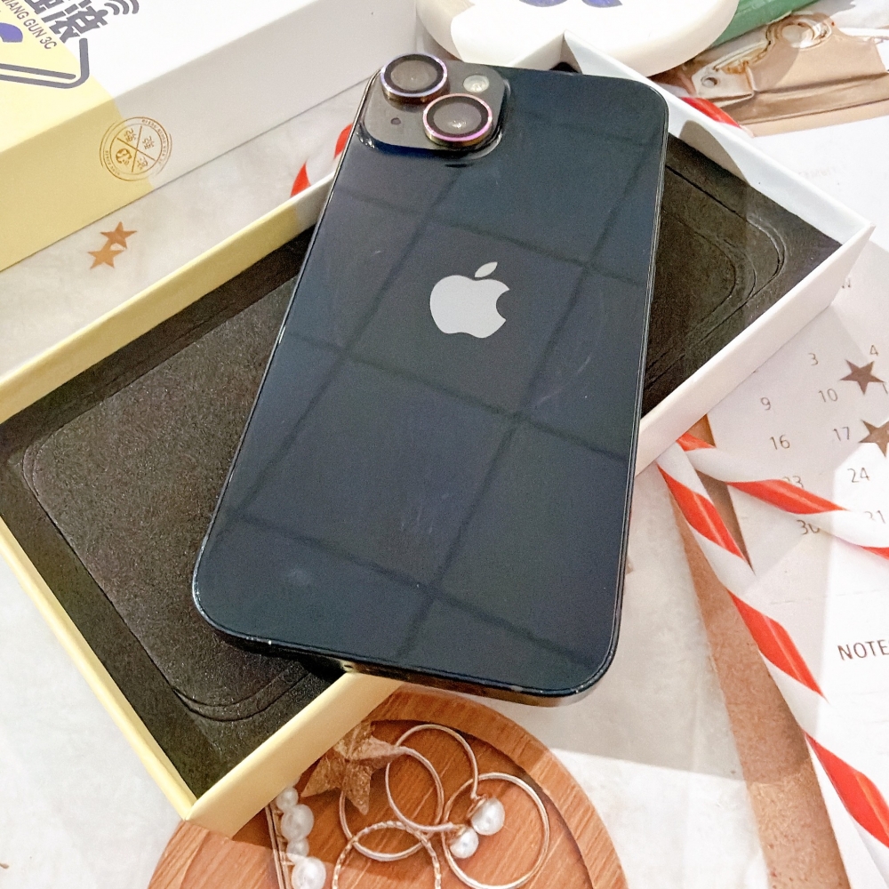 善化-二手iPhone 14 128G 黑色*19777(獨家保固365天）