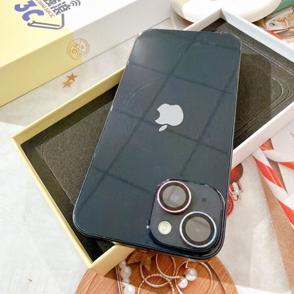 善化-二手iPhone 14 128G 黑色*19777(獨家保固365天）