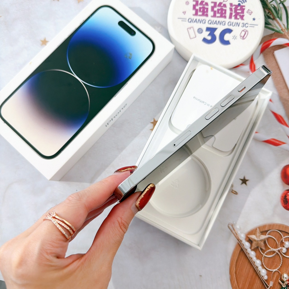 善化-二手iPhone14 Pro 256G  銀色 #30371（店保365天）