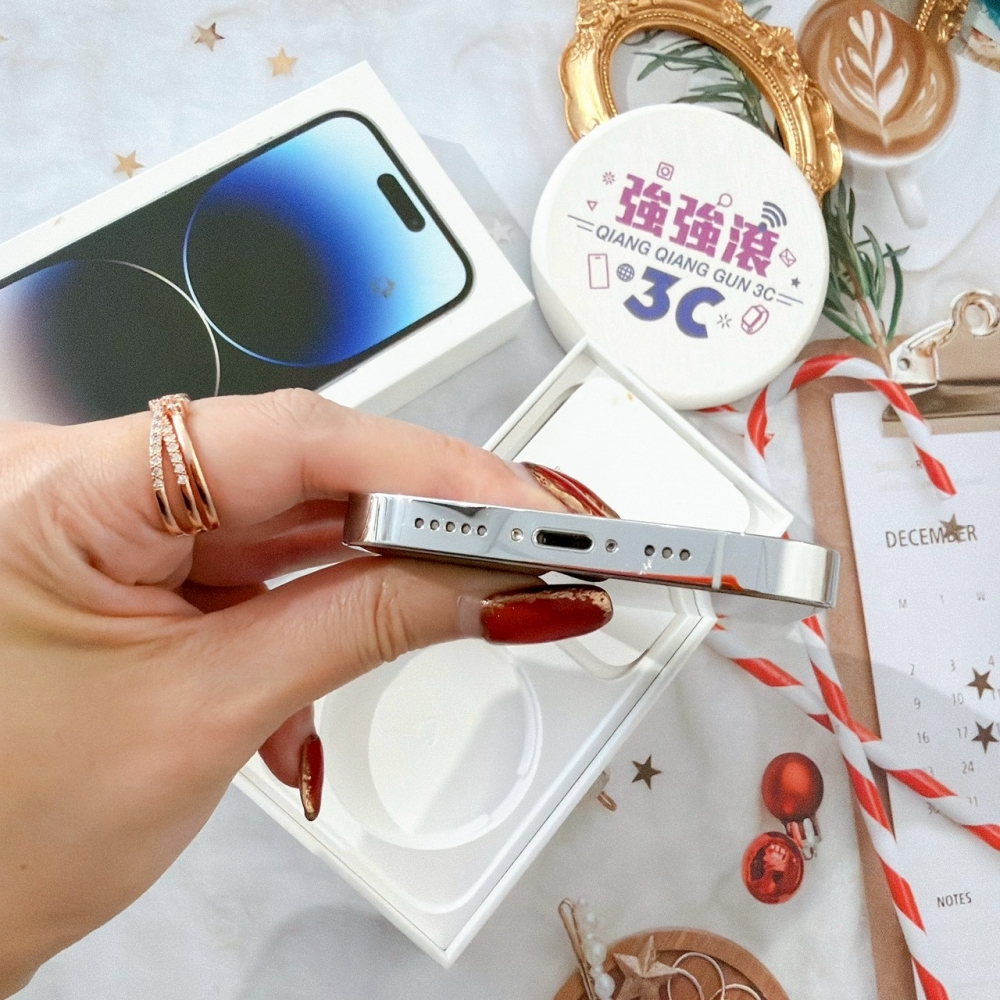 善化-二手iPhone14 Pro 256G  銀色 #30371（店保365天）