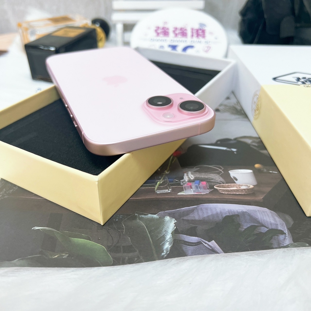 佳里-二手 iPhone15-256G 粉色#18556（店保365天）