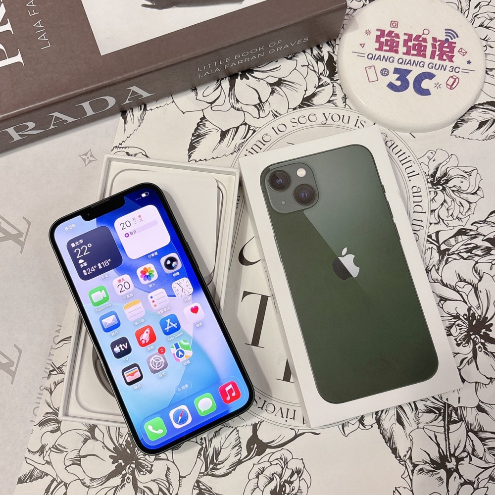 iPhone13 128綠*41462 （店家保固）