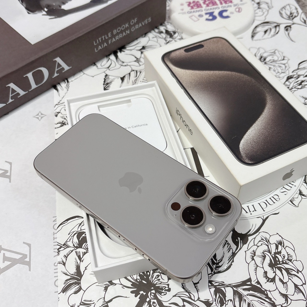 iPhone15Pro 256原色*55722 （店家保固）