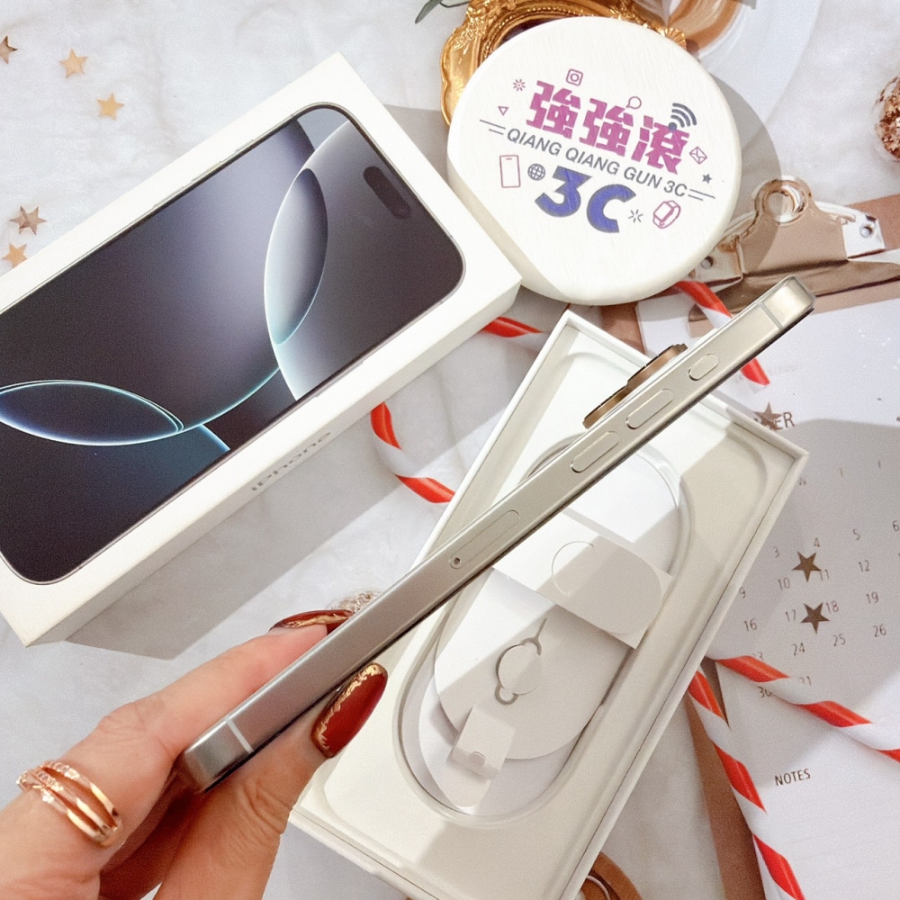 善化-二手 iPhone16 Pro Max 256G 白色 #27251（店家保固365天）