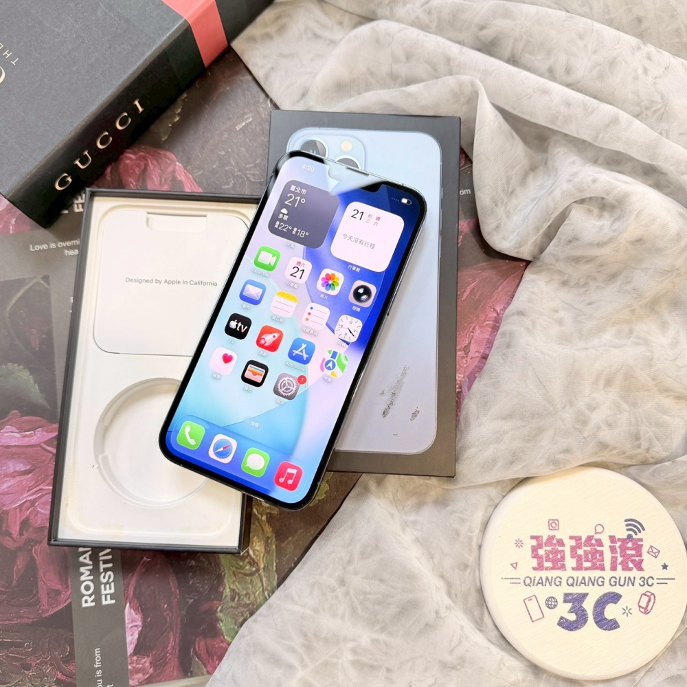 iPhone13Promax 128藍色*86030 （店家保固）