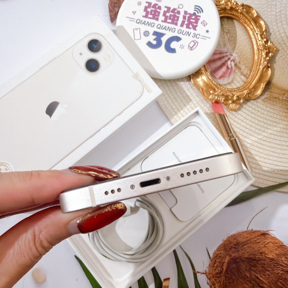 善化-二手 iPhone13 256 白色*01959 （店家保固）