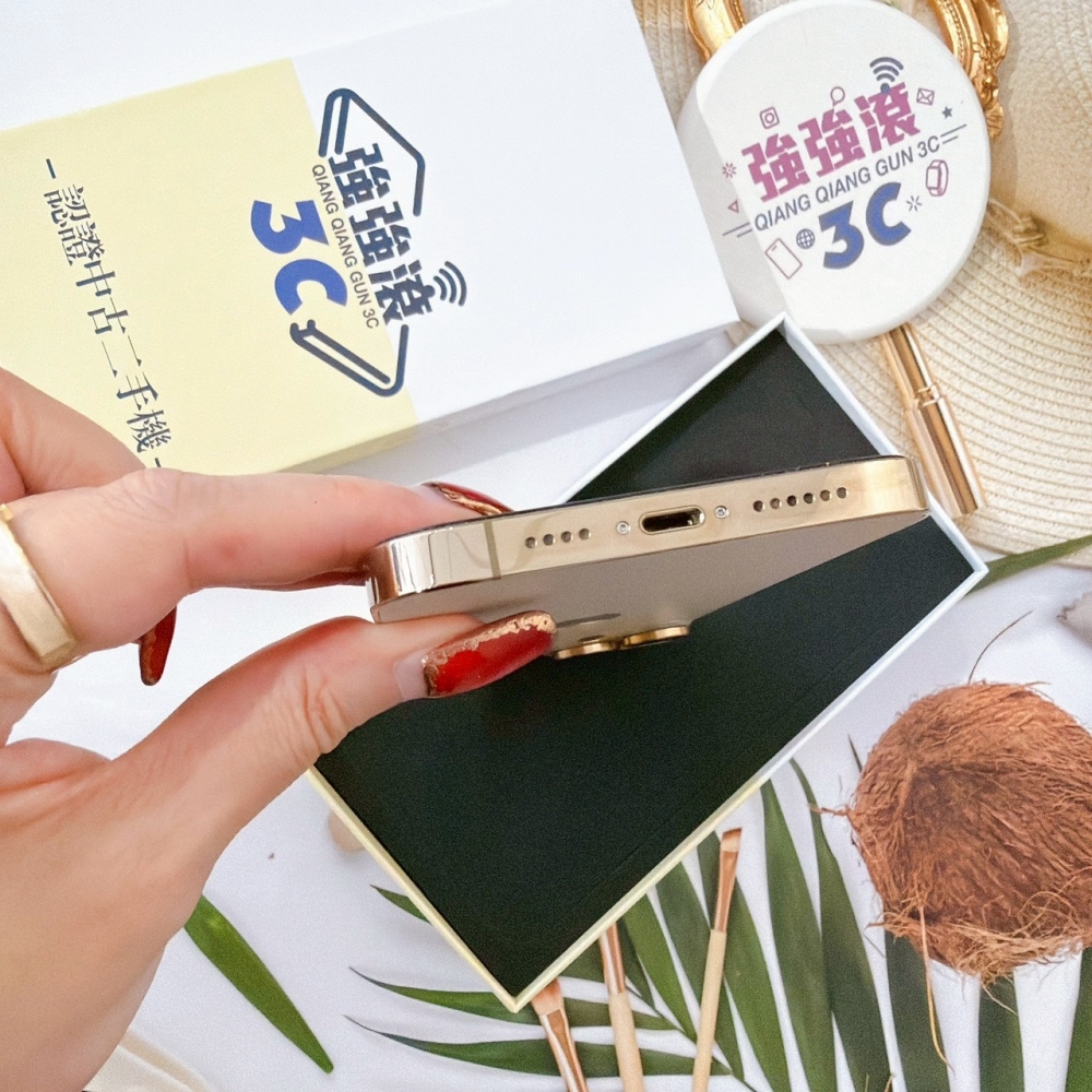 善化-二手 iPhone13ProMax 256G 金色*62994（店家保固90天）