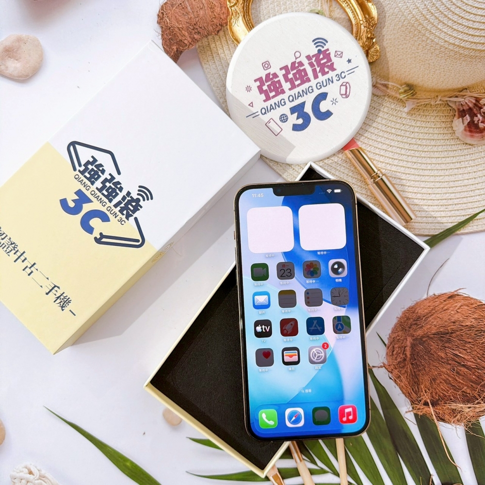 善化-二手 iPhone13ProMax 256G 金色*62994（店家保固90天）