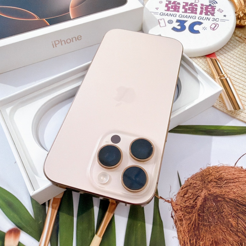 善化-二手 iPhone16 Pro 256G 金色 #76379（店家保固365天）