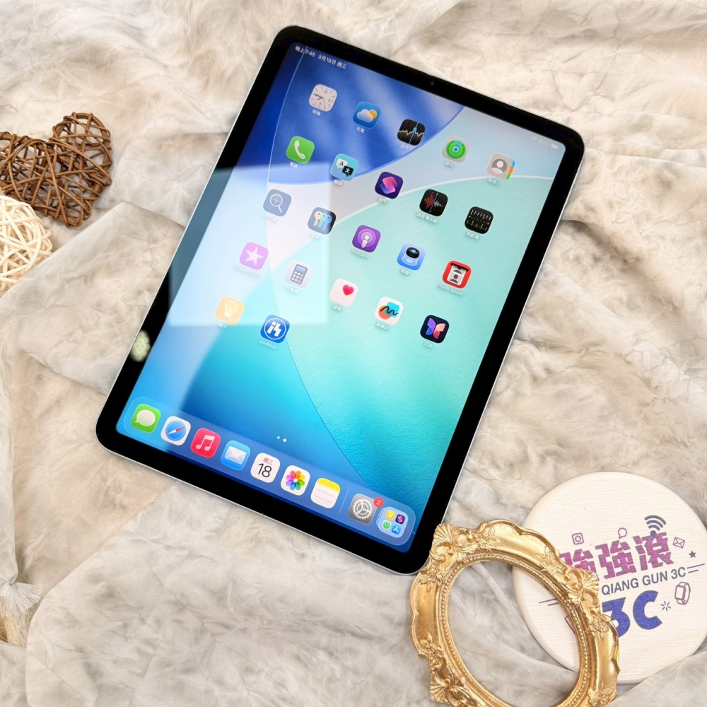歸仁-iPad Air 4 256G WIFI 藍色＃YQ16X(店家保30天)