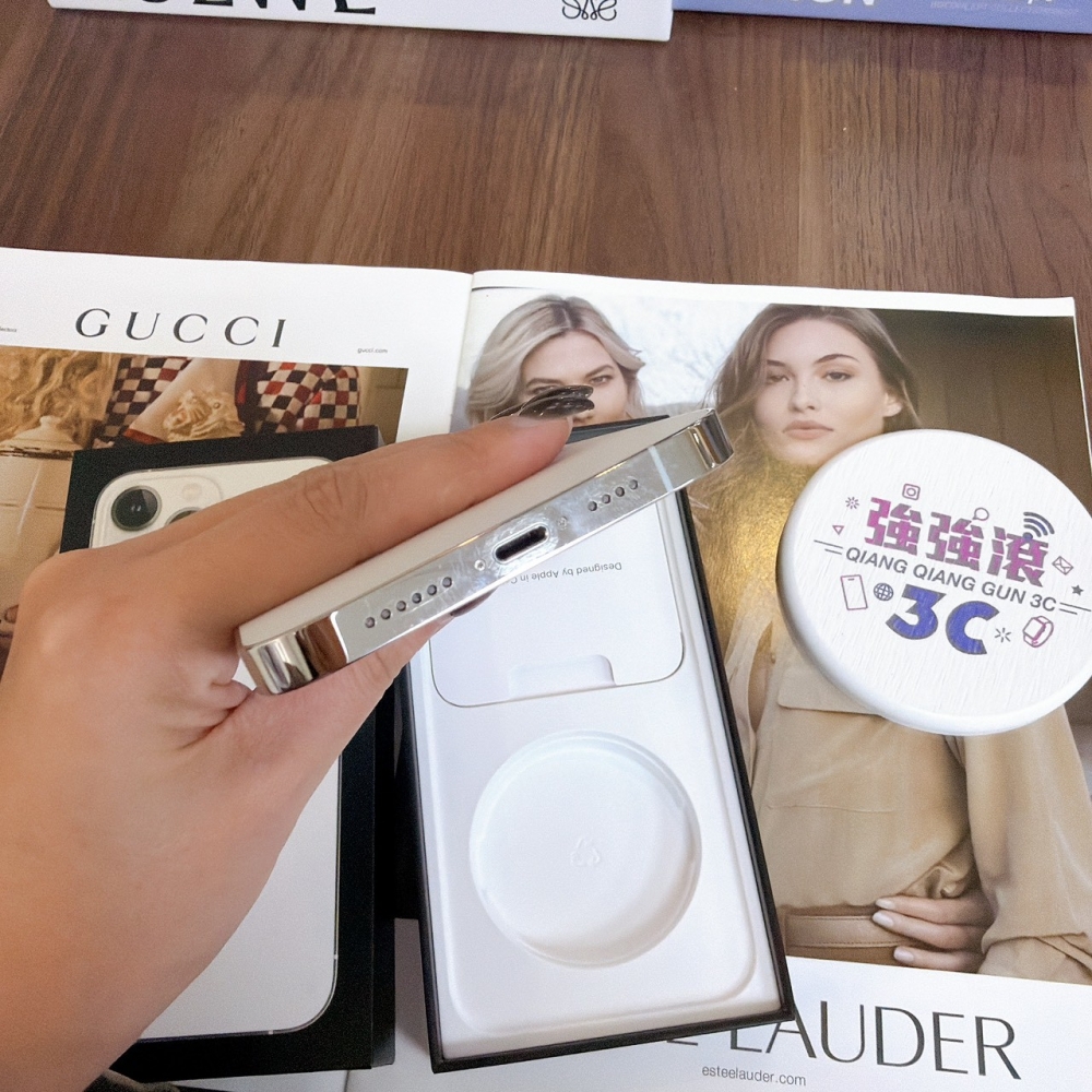 鹽行-二手 iphone 13 Pro MAX 128G 銀色 #63738（店家保365天）