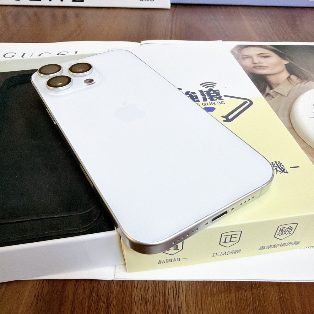 鹽行-二手 iphone 16 promax 256G 白色 #41154（店家保365天）