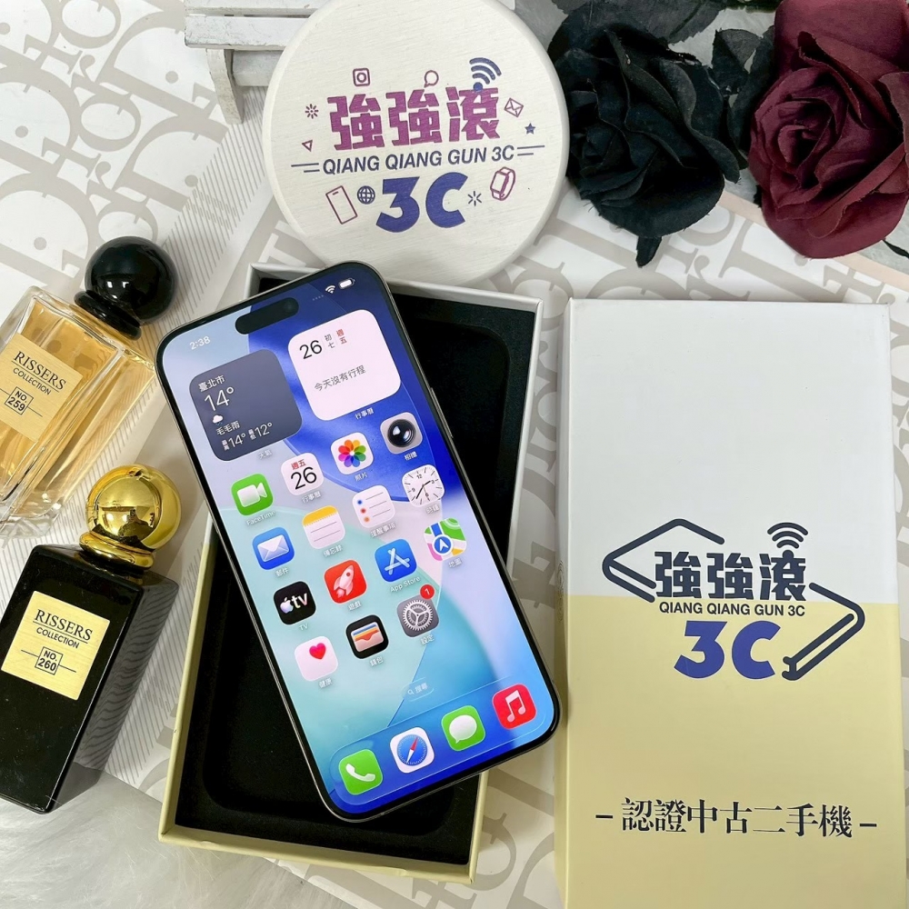 佳里-二手 iPhone15 Pro Max 256G 原色 #29164（店家保固365天）