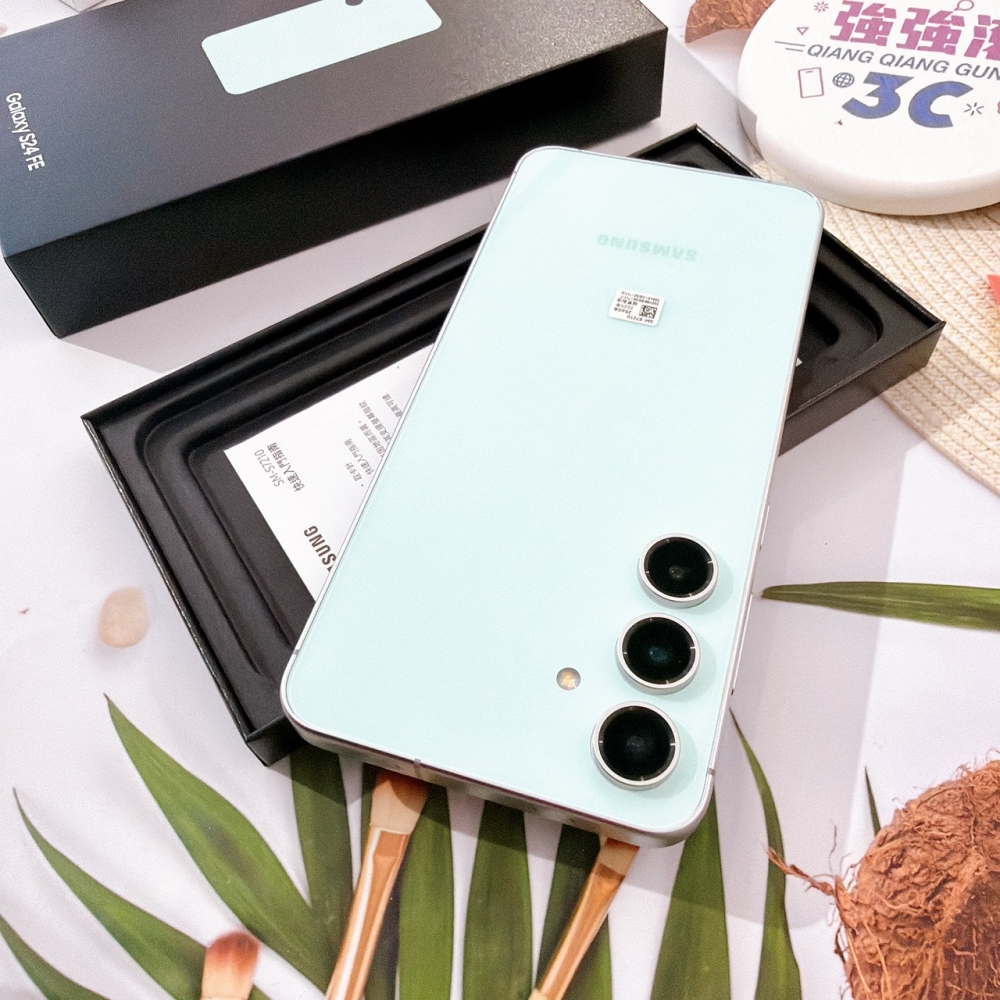 善化-二手 三星S24FE 256G 綠 *17177 (店家保固90天）