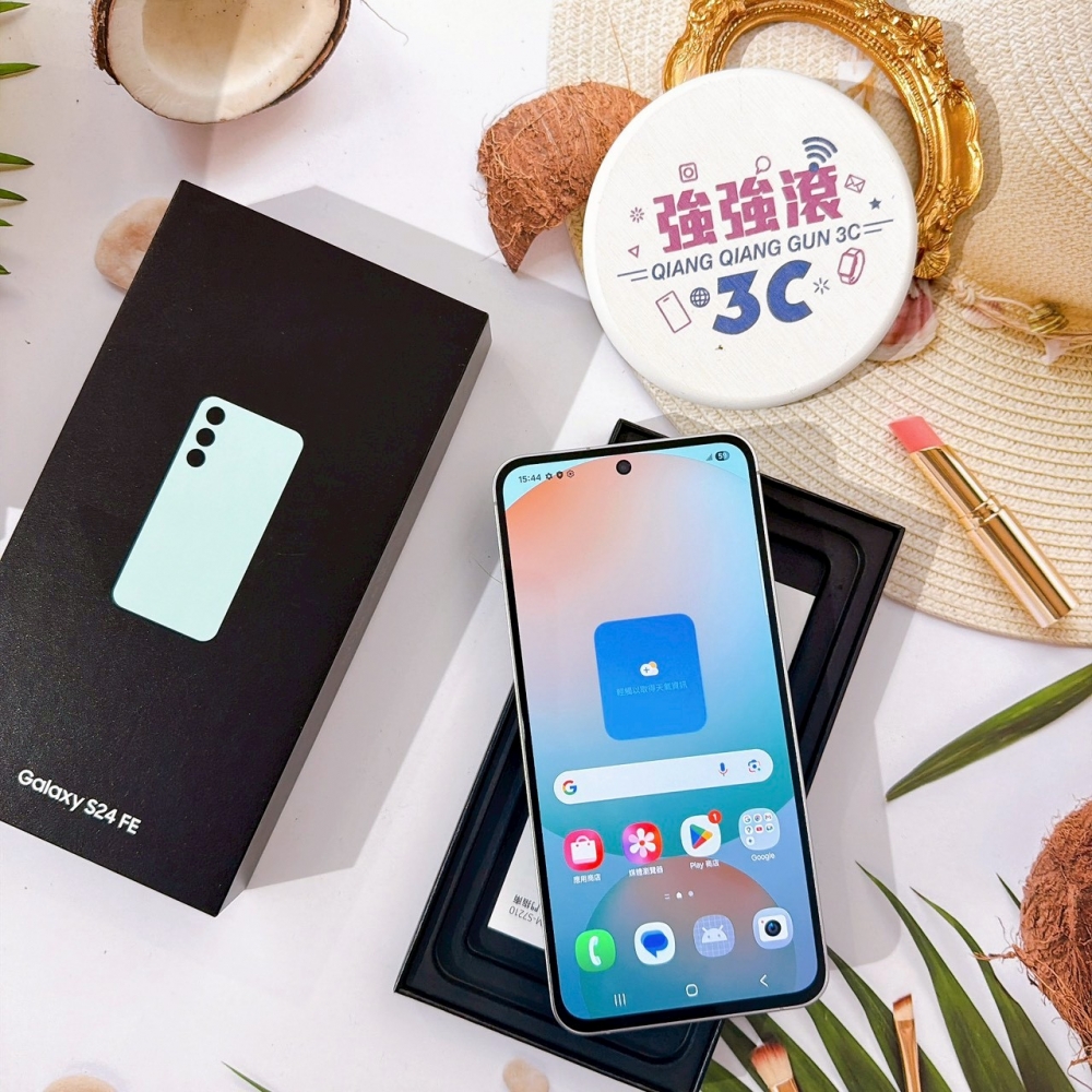 善化-二手 三星S24FE 256G 綠 *17177 (店家保固90天）