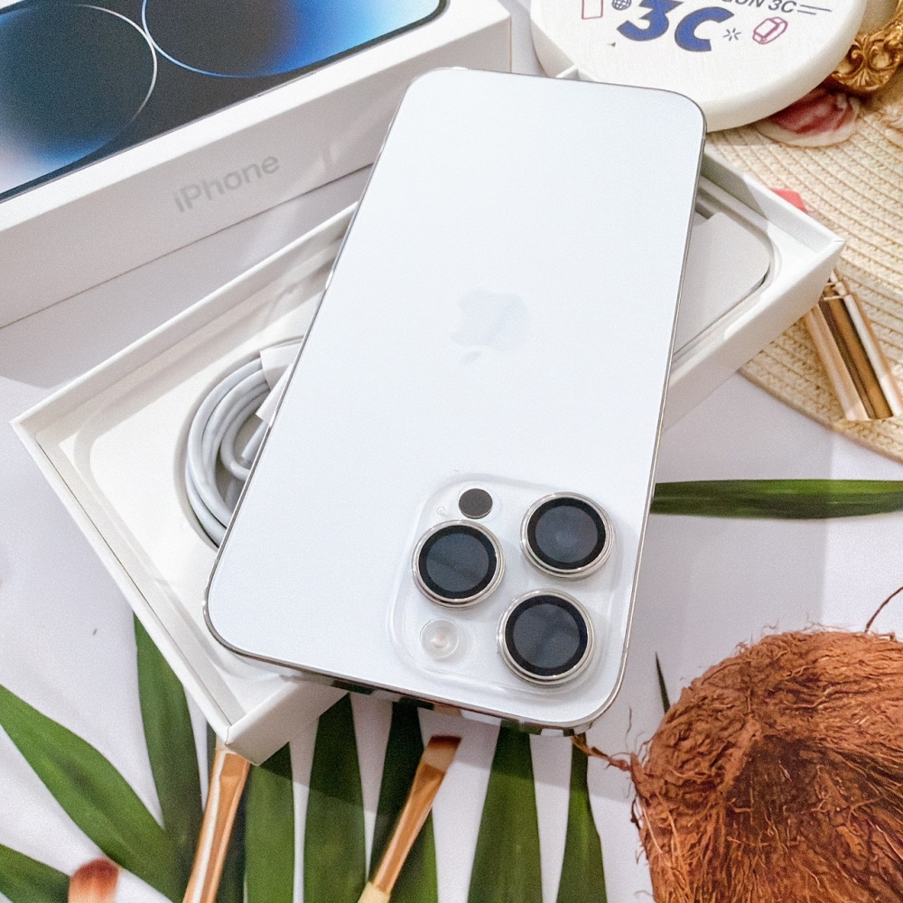 善化-二手 iPhone14 Pro MAX 256G 白色#59050（店保365天）