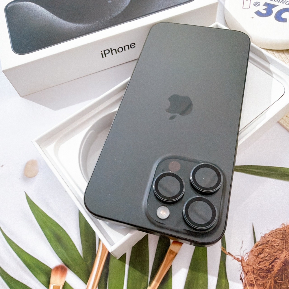 善化-二手 iPhone15 Pro Max 256G 黑色 #45797（店家保固365天）