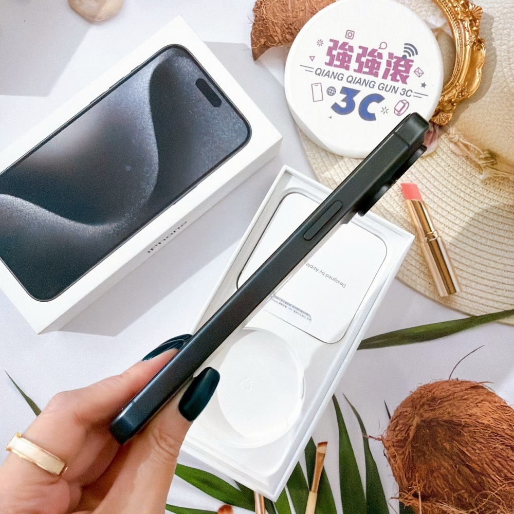 善化-二手 iPhone15 Pro Max 256G 黑色 #45797（店家保固365天）