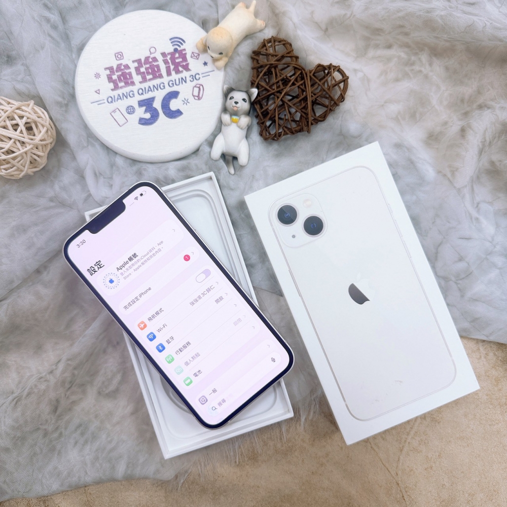 歸仁-iPhone13 256G 白色＃42315(店家保365天)
