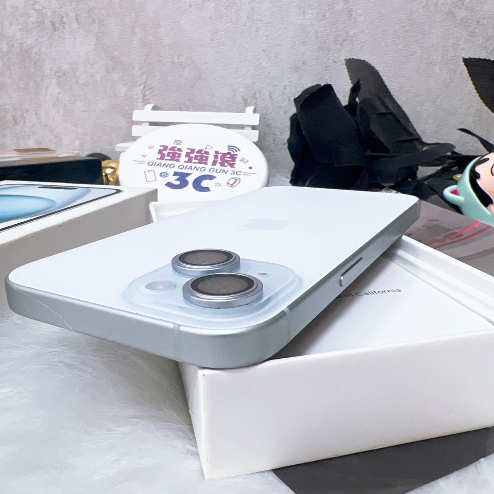 佳里-二手 iPhone15-128G 藍色#96865（店保365天）