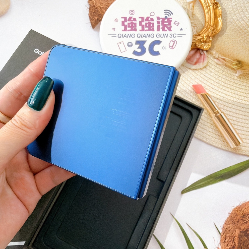 善化-二手三星 Z Flip7 12+256G 藍色*34165（原廠保固）