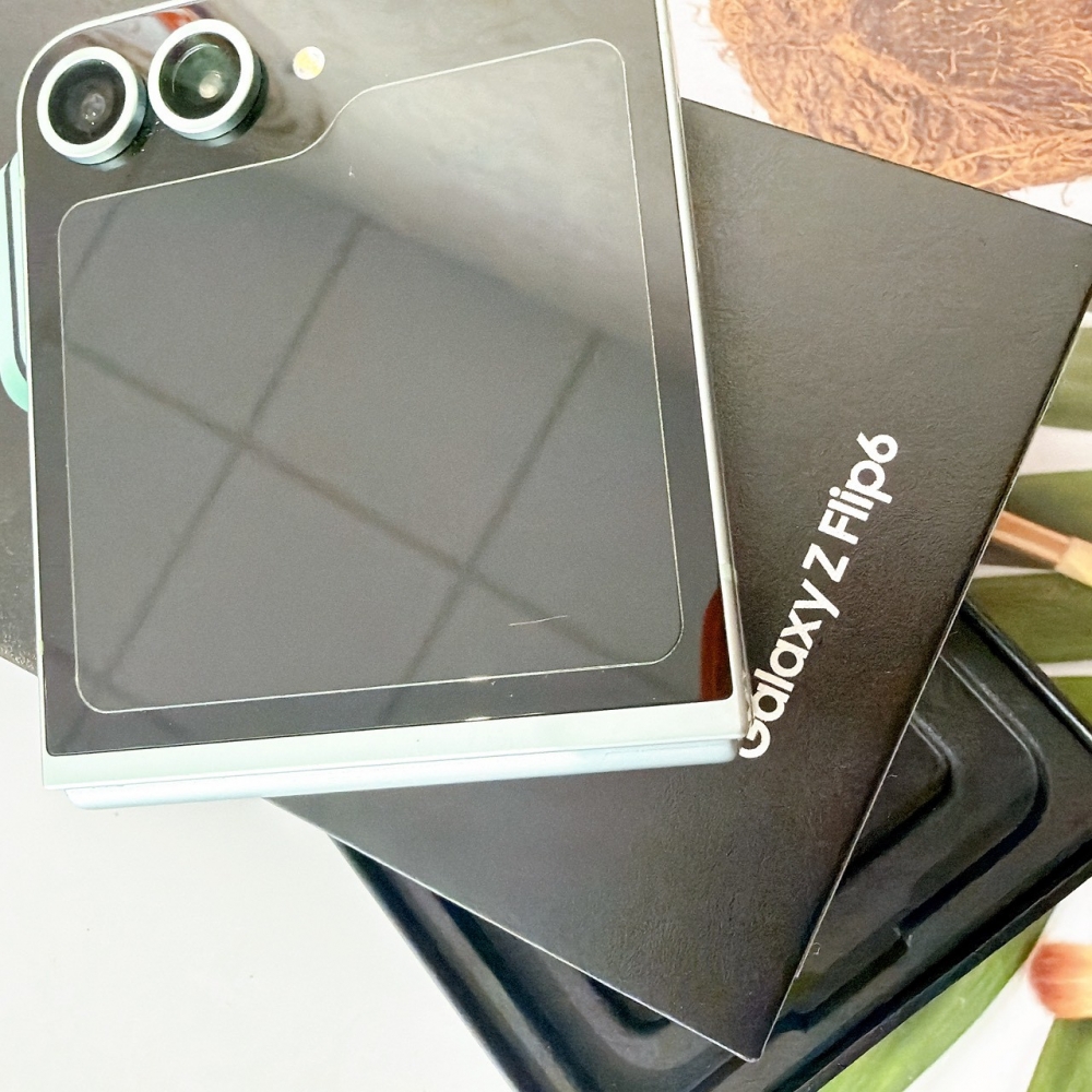 善化-二手三星Z flip6-256G綠色#35901（店家保固90天）
