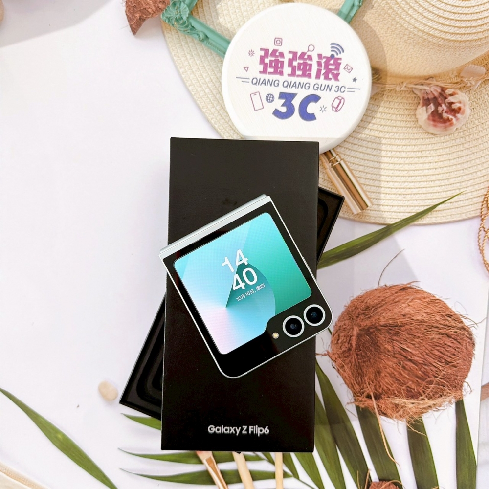 善化-二手三星Z flip6-256G綠色#35901（店家保固90天）
