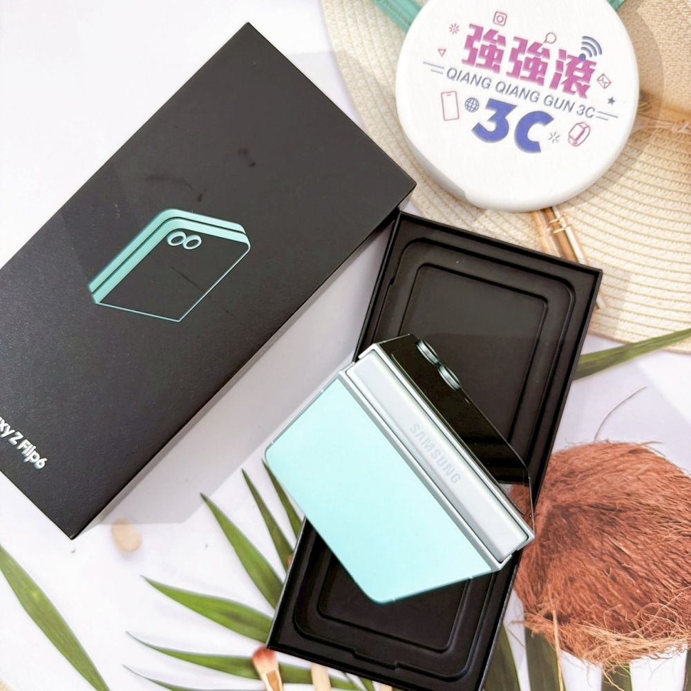 善化-二手三星Z flip6-256G綠色#35901（店家保固90天）