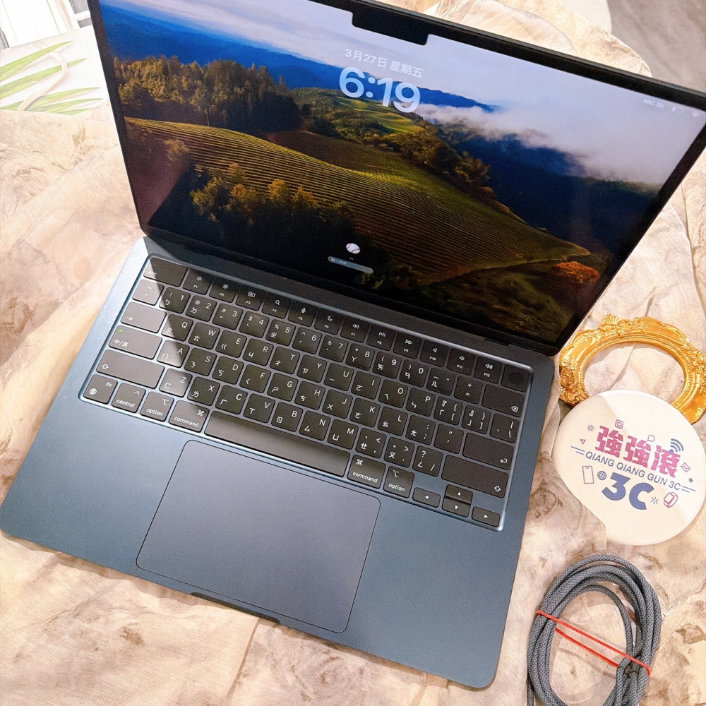 善化-二手MacBook Air 13吋 - M3 8+256G 黑色*WM63Y