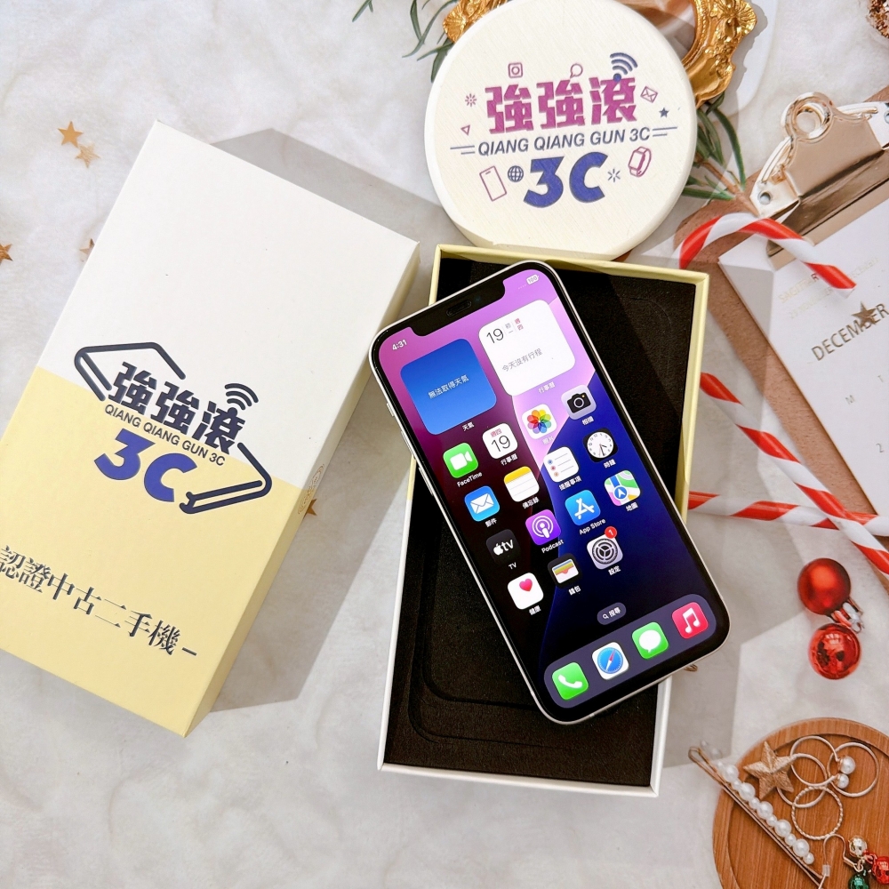 善化-二手 iPhone12 128G 白 #96207（店保90天）