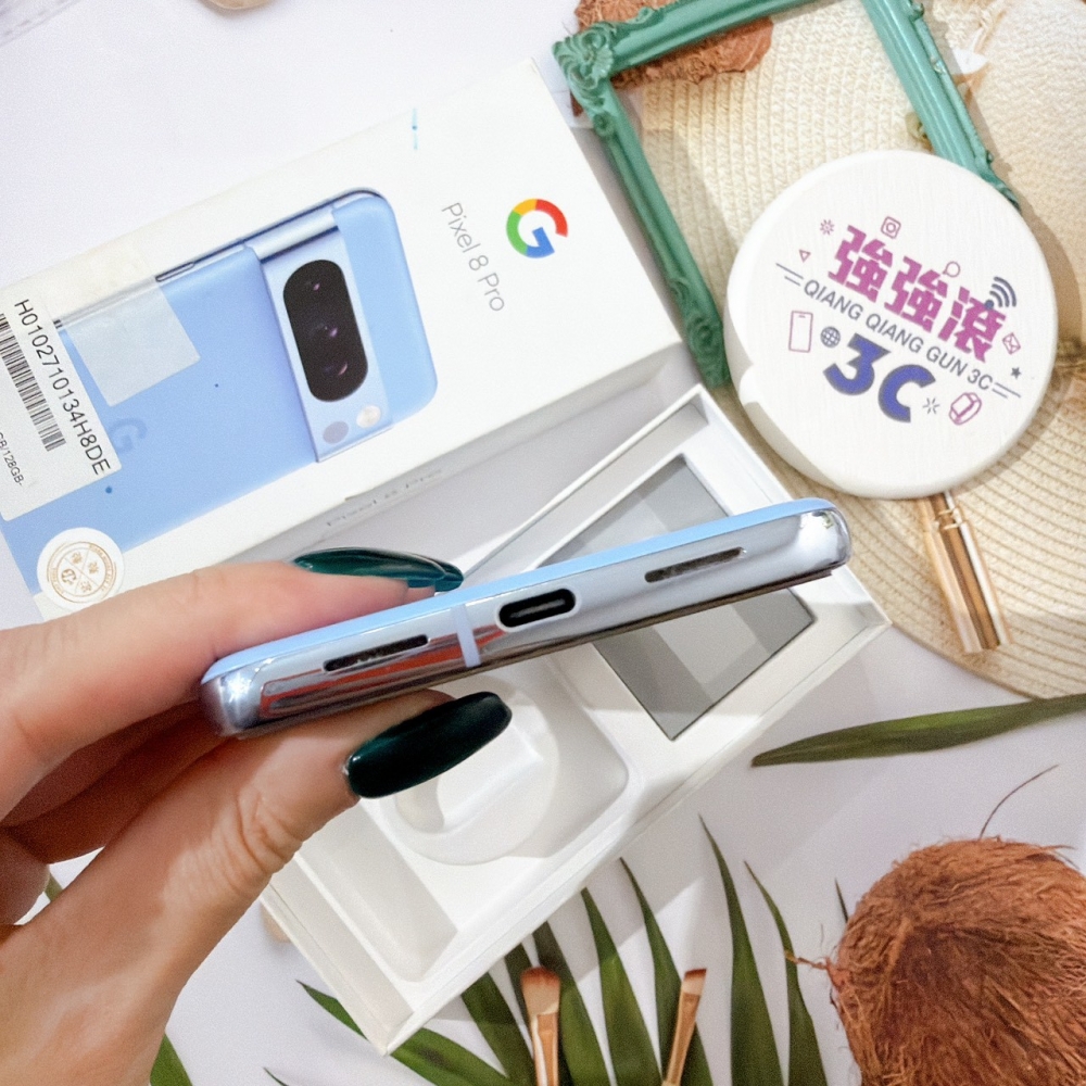 善化-二手Google pixel 8 Pro 12+128G 藍色＃86908（店保90天）