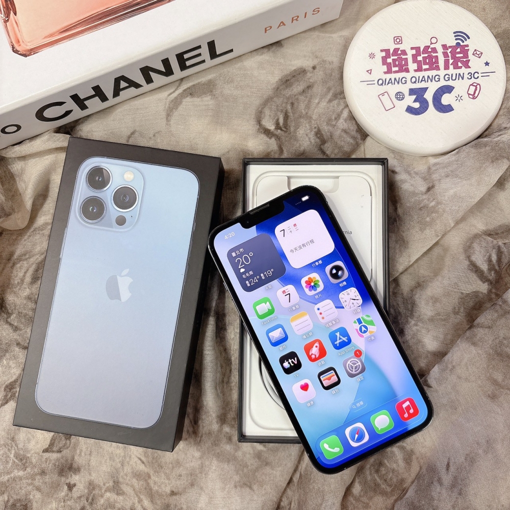 二手 iPhone 13Pro 256G 藍色*81098（店家保固）
