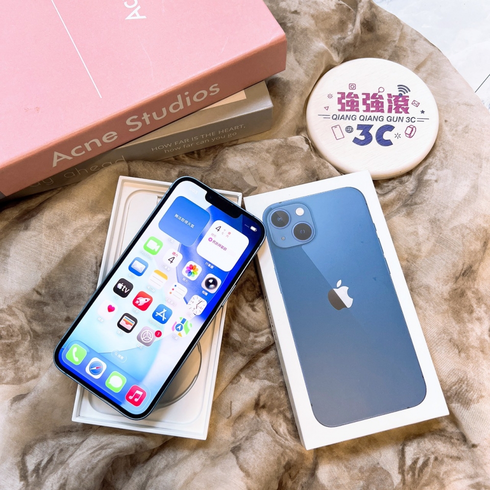 二手 iPhone13 128G 藍色*44532（店家保固）