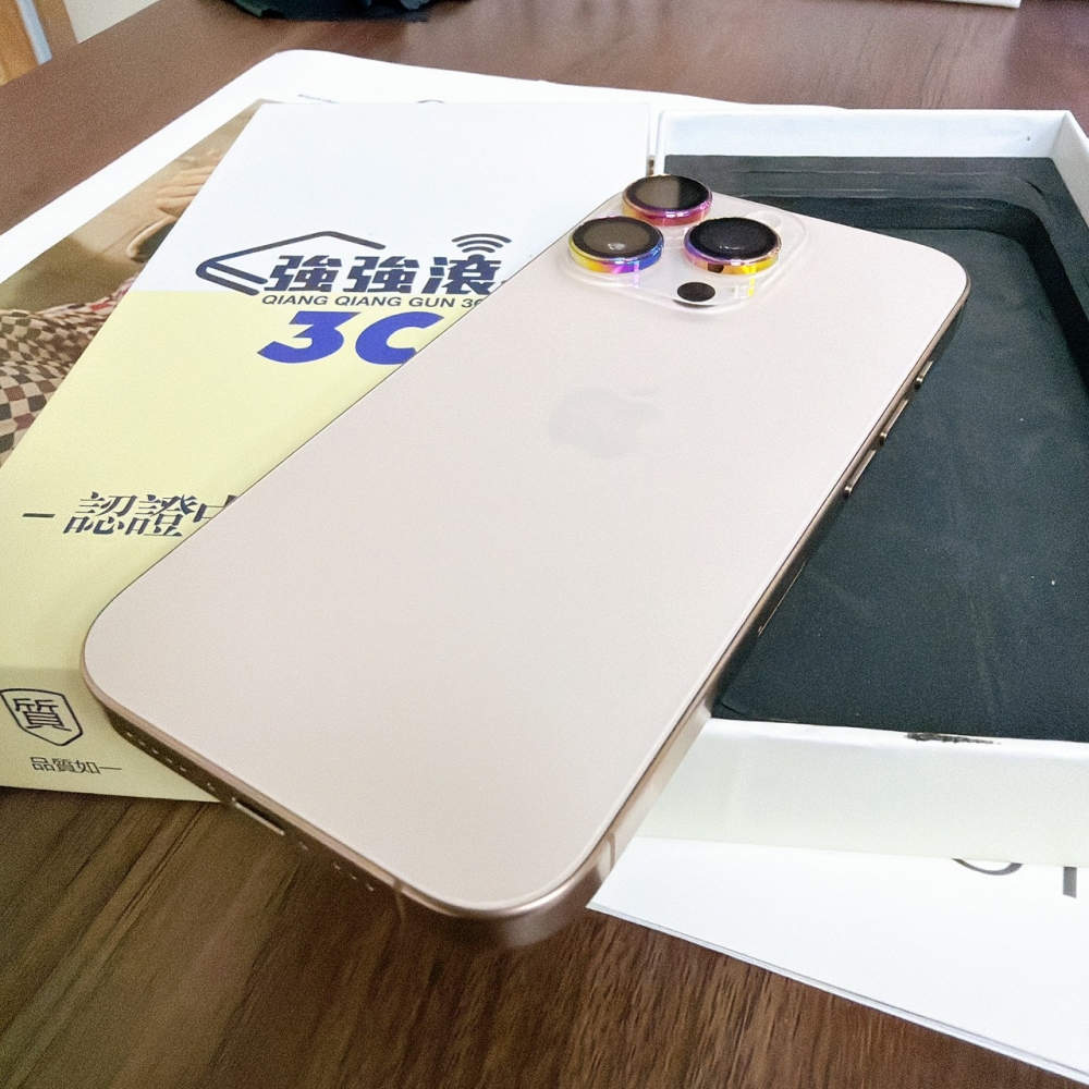 鹽行-二手 iphone 16 pro 256G 金色 #28198（店家保固365天）
