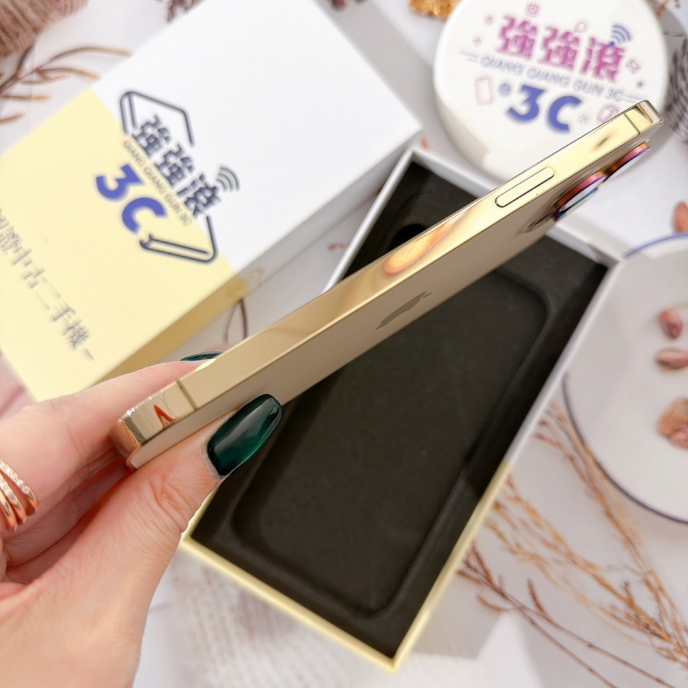 善化-二手 iPhone12 Pro Max 256G 金色#90864(店家保固90天)