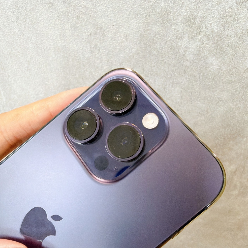 鹽行-二手 iphone 14 pro 128G 紫色 #16803(店家保固365天)