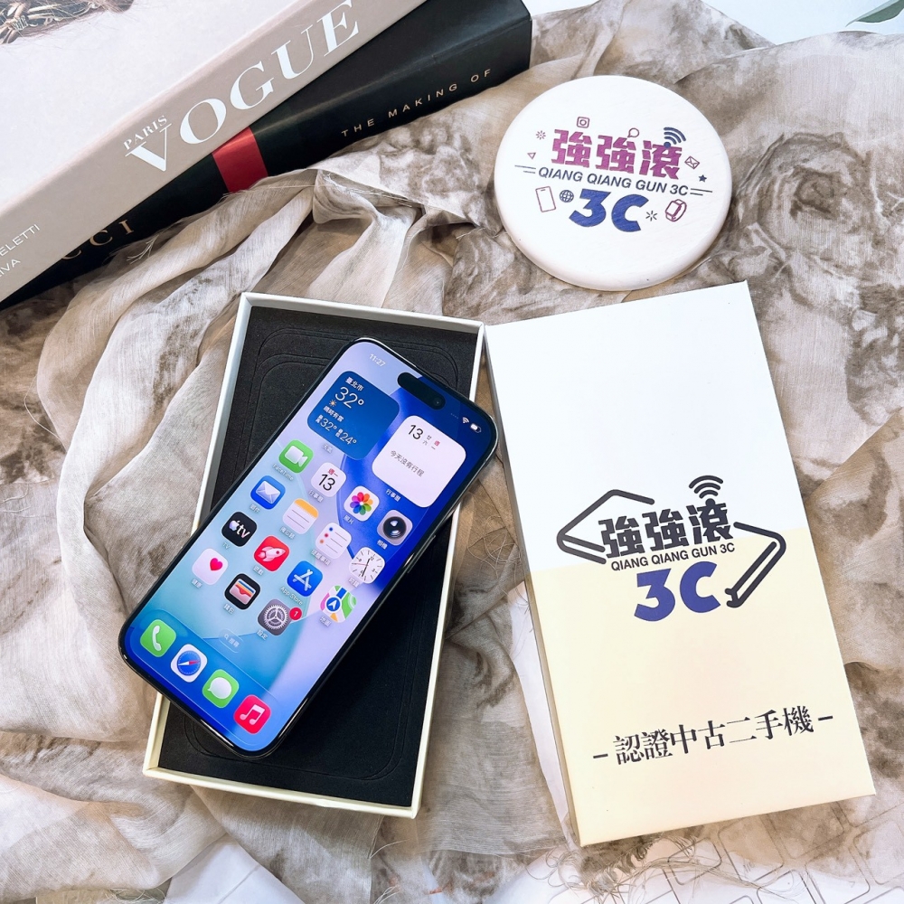 二手 iPhone15Pro 256G 藍色*51779（店家保固）