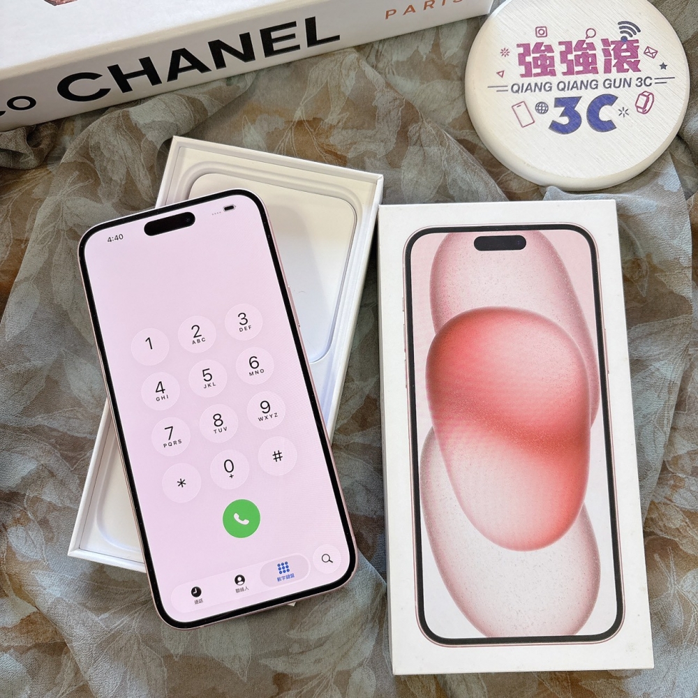 二手 iPhone15Plus 128G 粉色*27420(店家保固)