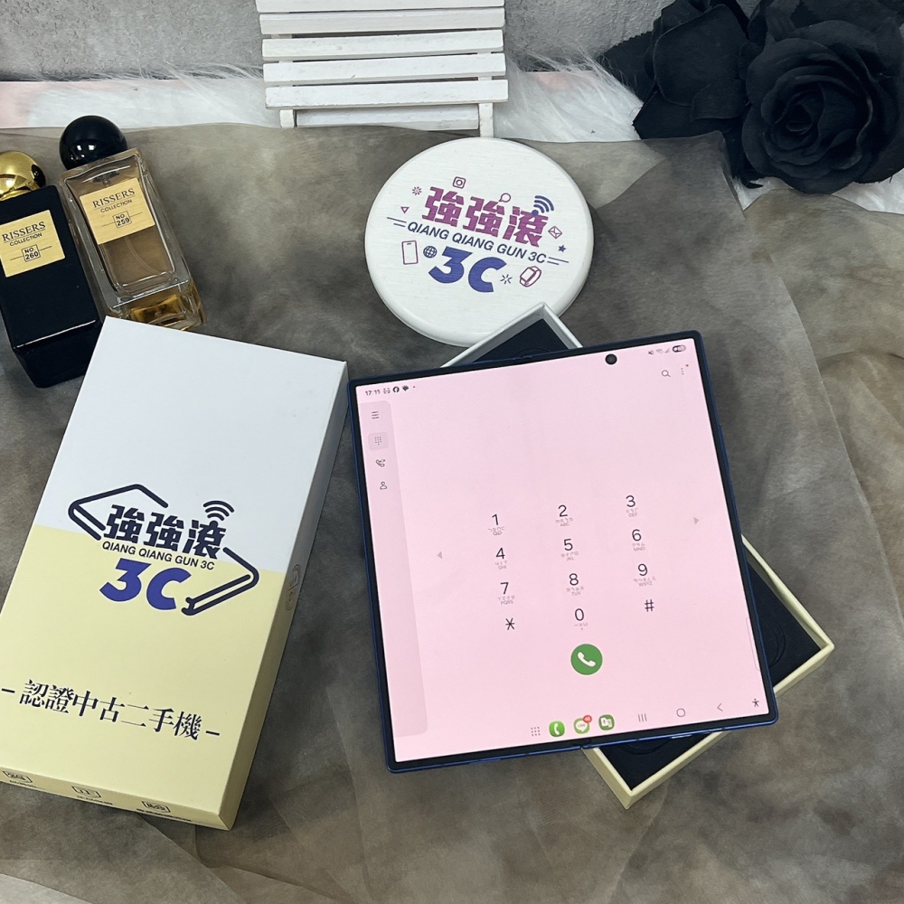 佳里-二手 三星Z Fold7 12+512G 藍色*48612(原廠保固)