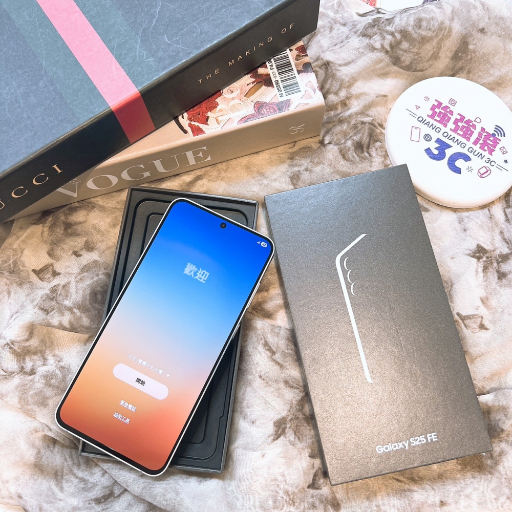 二手 三星S25FE 8+256G 深藍色*76359（原廠保固）